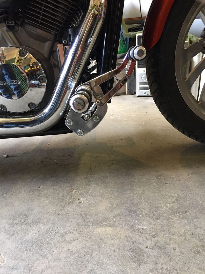 HOW TO Mapam forward control installation Honda VTX 1300 / VTX 1800